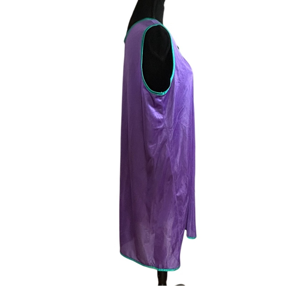 💚💜 2 VINTAGE ANTHONY RICHARDS NIGHTGOWNS! GORGEOUS COLORS! RARE!! - Picture 12 of 16